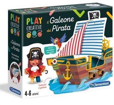 PLAY CREATIVE IL GALEONE DEI PIRATI