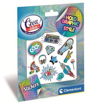 CREA IDEA 40 OLOGRAPHIC STICKERS