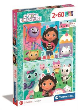 2 x 60 PZ GABBY'S DOLLHOUSE