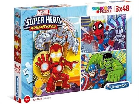 3X48 PZ SUPER HEROES
