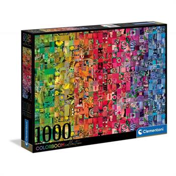 1000 PZ COLLAGE COLOR BOOM