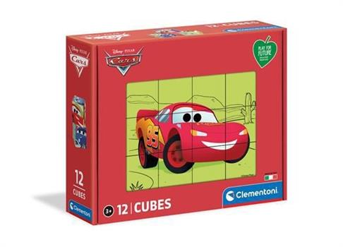 12 CUBI CARS DISNEY PIXAR