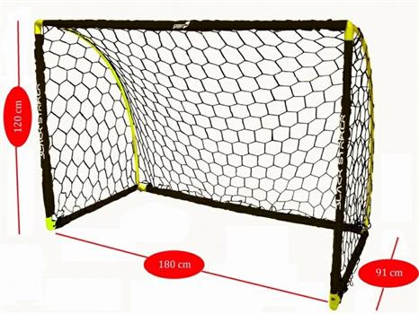 PORTA DA CALCIO BLACK STRIKER 180X91X122