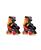PATTINI 4 RUOTE FLAMES NUMERO 35-38