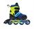 PATTINI IN LINEA BLU/VERDE TAGLIA 35-38