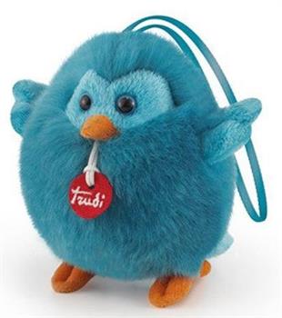 TRUDI CHARM UCCELLINO BLU