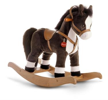 CAVALLO A DONDOLO MARRONE