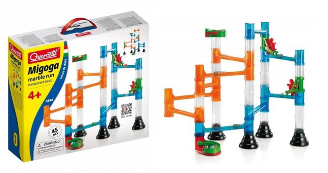 MIGOGA MARBLE RUN TRASPARENTE BASIC