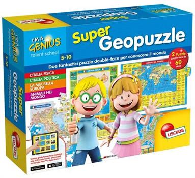 PICCOLO GENIO SUPER GEOPUZZLE