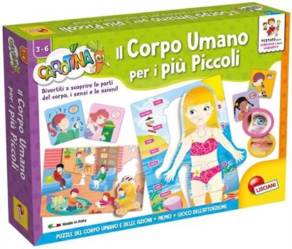 CAROTINA CORPO UMANO PER I PICCOLI