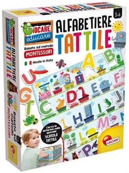 GIOCARE EDUCARE ALFABETIERE TATTILE