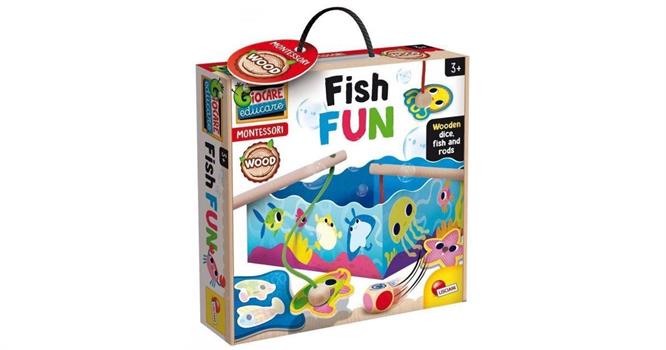 MONTESSORI LEGNO FISH FUN