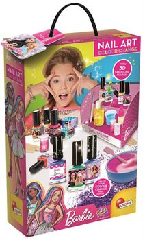 BARBIE NAIL ART COLOUR CHANGE
