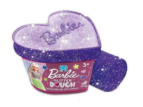 BARBIE GLITTER DOUGH CUORE COLORI ASS.