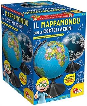 IL MAPPAMONDO CON LE COSTELLAZIONI
