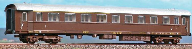 CARROZZA MISTA 1/2 CLASSE TIPO 1955 H0