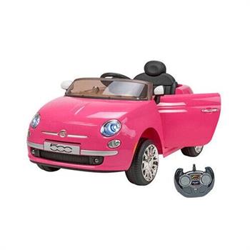AUTO FIAT 500 ELETTRICA ROSA + RC