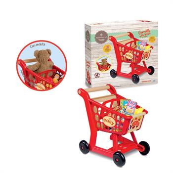CARRELLO DELLA SPESA CON 16 ALIMENTI