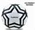 PALLONE CALCIO BIANCO E NERO TG 5