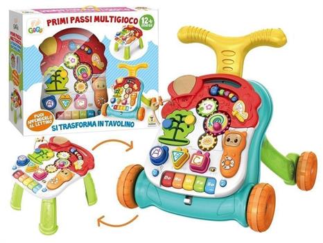 PRIMI PASSI 2 IN 1 CON LUCI E SUONI