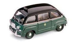 AUTO FIAT 600 MULTIPLA TAXI MILANO 1/43