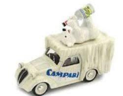 AUTO FIAT 500B FURGONE CAMPARI 1/43