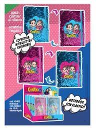 NOTEBOOK  ME CONTRO TE C/PAILLETTES