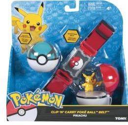 CINTURA POKEBALL + PERSONAGGIO