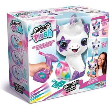 AIRBRUSH PLUSH UNICORNO