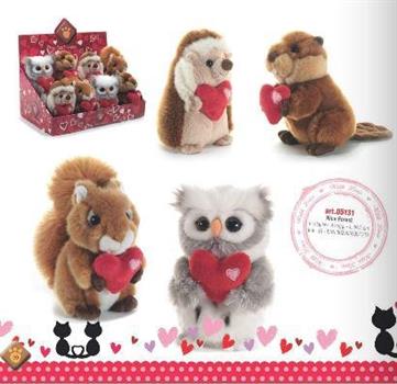 PLUSH SAN VALENTINO PERS.ASS.CM