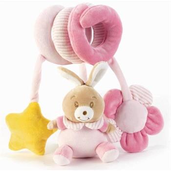 CONIGLIETTA SPIRALE ROSA