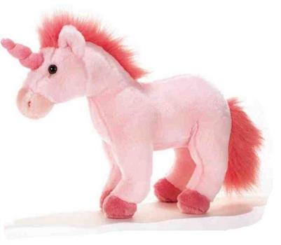 PLUSH UNICORNO ROSA 25CM
