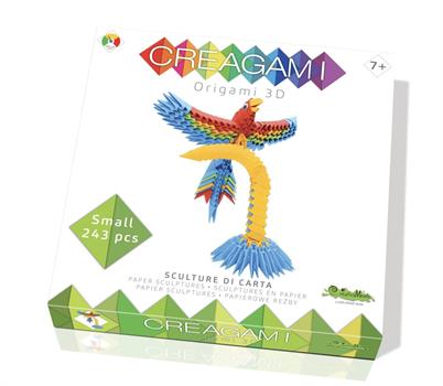 CREAGAMI ORIGAMI 3D PAPPAGALLO