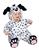 COSTUME DALMATINO 6 MESI