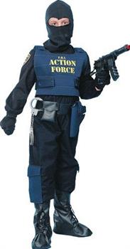 COSTUME AGENTE SPECIALE G-MAN 9/10 ANNI