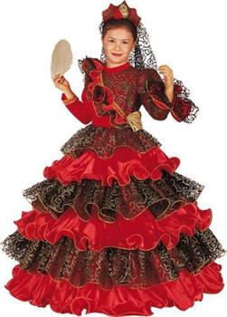 COSTUME SPANISH GIRL 9/10 ANNI