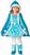 COSTUME FIOCCO DI NEVE 2 ANNI