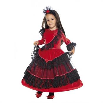 COSTUME PICCOLA SPAGNOLA 2/3 ANNI