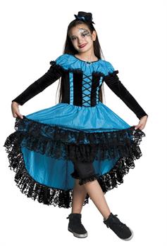 COSTUME SALOON GIRL 5/6 ANNI