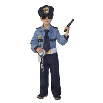 COSTUME POLICE MAN 7/8 ANNI