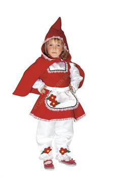 COSTUME CAPPUCCETTO ROSSO 2/3 ANNI