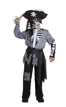 COSTUME PIRATA ZOMBIE TG 9/10 ANNI
