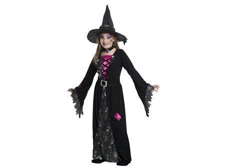 COSTUME STREGA RAGNATELINA 5/6 ANNI