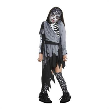 COSTUME PIRATINA ZOMBIE 5/6 ANNI