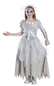 COSTUME DEAD BRIDE BAMBINA 9/10 ANNI