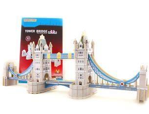 PUZZLE 3D LEGNO TOWER BRIDGE