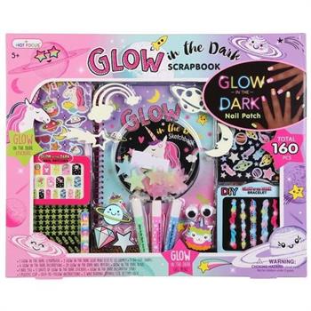 SET SCRAPBOOK GLOW IN THE DARK + ACCESS.
