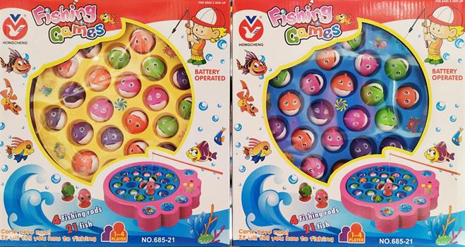 GIOCO DELLA PESCA 21 PESCI