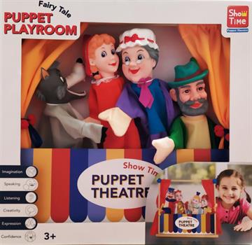 TEATRO MARIONETTE DA TAVOLO CON 4 PERS.