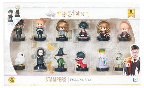 SET TIMBRI HARRY POTTER 12 PEZZI